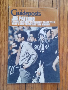 GUIDEPOSTS NOV 1974 JOE PATERNO - Picture 1 of 1