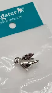 Silver Bird Pugster Charm Add On To European & USA name brand Bracelets - Picture 1 of 4