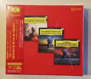 ESOTERIC Karajan Tchaikovsky Symphonies Nos.4, 5 & 6 SACD Hybrid ESSG-90197/9 - Picture 1 of 4