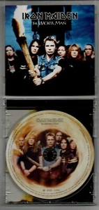 IRON MAIDEN: THE WICKER MAN CD SINGLE MINI POSTER BRUCE DICKINSON OUT OF PRINT - Picture 1 of 7