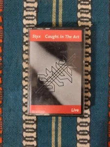 Styx - Caught In The Act (Cass, Album) A&M CAN Like New Used NM Excellent Cond - Picture 1 of 2