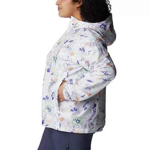 New Columbia Flash Challenger Floral Print Windbreaker Women's 1X - Picture 1 of 5