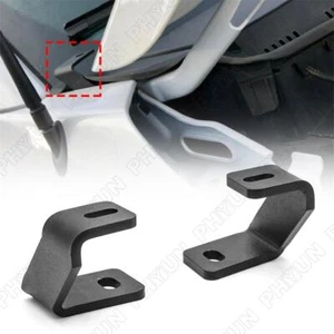 2 Pcs Black LIGHT POD Hood Ditch Mounting Bracket For Ford F150 2017-2021 - Picture 1 of 6