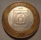 Mexico $100 Pesos Silver Bi-Metallic State Of Tlascala 2003