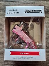 2023 Hallmark Ornament Tree Minecraft Pink Axolotl Video Game