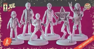 Stranger Things Set 2 Miniatur passend für DND D&D Pathfinder TableTop Pop Minis - Bild 1 von 8