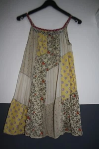 Feines Kleid, Sommerkleid, Hängerchen v. NEXT / UK - Patchwork - Gr. 152 - Bild 1 von 6
