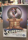 DC Direct Superman Cold Cast Porcelain Snow Globe DC Comics (With COA) 1411/3500