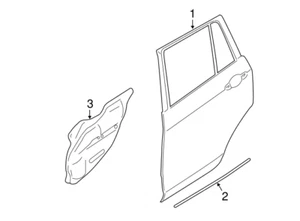Porta posteriore destra BMW X1 E84 2009 2015 41009628744 - Picture 1 of 1