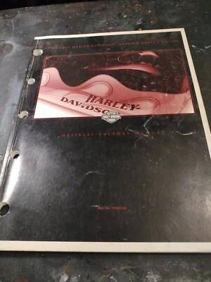 CATÁLOGO DE PIEZAS PINTADAS HARLEY DAVIDSON 1989-2002 P/N 99489-02 OEM UESD (G3) Foto 1 de 4