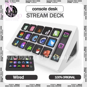 For StreamDeck Mini Live Content Creation Controller 15 Macro LCD Keys (Black) - Picture 1 of 15