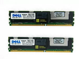  SNPCR832CK2/8G DELL 8GB 2X4GB 800mhz PC2-6400 240-Pin FBDIMM 2RX4 TESTED - Picture 1 of 1