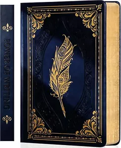 320 Pages Thick Hardcover Journaling Notebooks Vintage Leather for Women Men A5 - Picture 1 of 6