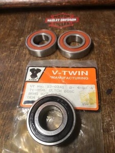 Cojinete de motor de arranque Harley-Davidson OEM 9073 TAMBIÉN PIEZA HD #31539-66 NOS b16 - Imagen 1 de 7