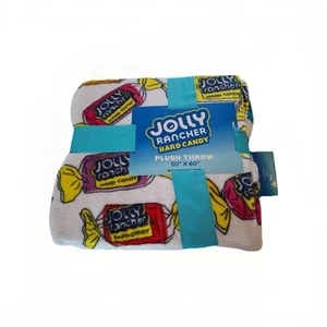 Manta de felpa de caramelo duro Jolly Rancher 50”x60” 100 % poliéster - Imagen 1 de 1