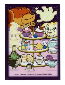Teatime Delights Dachsbun & Fidough Individual Card Sleeve Pokemon Original - Picture 1 of 3