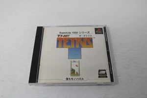 The TETRIS SuperLite 1500 Sony Playstation 1 Japan Region Lock - Picture 1 of 3