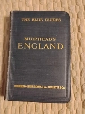 1924 Blue Guide "Muirhead's England" (Fold-Out Maps / Illustrated / Travel) - Image 1 of 4