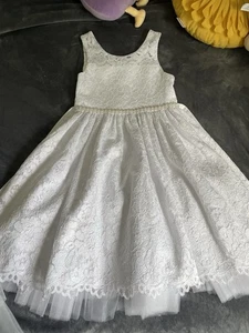 American Princess White Dress Size 10 - Picture 1 of 5