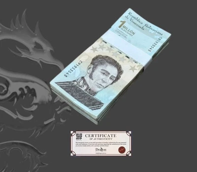 100x Venezuela 1 Million Bolivar Soberano Banknotes Bundle Bolivares Currency ! - Image 1 of 4