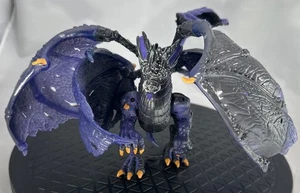 Rare Purple Orange & Black 4-Winged Large Mega Bloks Plasma Dragon VGC HTF - Picture 1 of 11