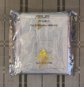 Adaptateur PCI Express sans Fil Asus 300Mbps Modèle:PCE-NI3 Neuf Parfait état - Photo 1/1
