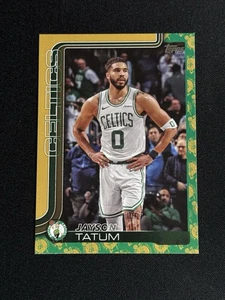 2025-26 Topps Basketball Team Color Logo Border #1 Jayson Tatum Boston Celtics - Picture 1 of 2