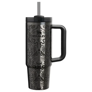 🔥Stanley THE HALLOWEEN QUENCHER H2.0 FLOWSTATE TUMBLER 30 OZ damascato mortale 🔥 - Foto 1 di 3