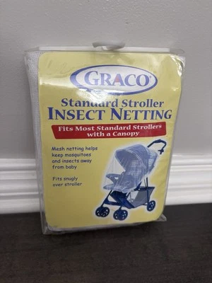 GRACO STANDARD STROLLER INSECT NETTING To Protect Baby Infant From Bugs New - Image 1 of 2