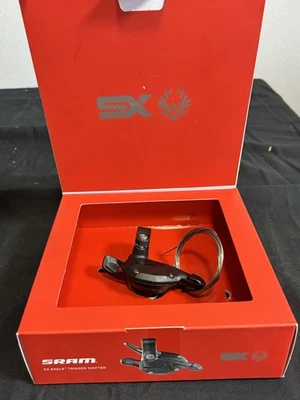 Palanca de cambios SRAM SX Eagle Trigger, 12 velocidades, derecha, con abrazadera discreta, negra, A1 Foto 1 de 4