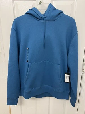 FOOTLOCKER MEN'S BLUE SOFT HOODIE SIZE L - Image 1 of 4