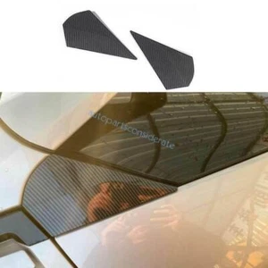 Para Toyota CHR C-HR 2018-2021 2022 Fibra de Carbono Ventana Trasera C Pilar Cubierta Borde - Imagen 1 de 8
