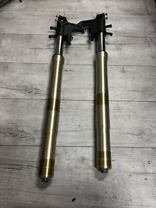 2006 2007 06 07 Suzuki GSXR600 Front forks suspension fork tubes Leaking OEM - Bild 1 von 16