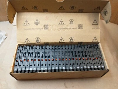 25, Weidmuller DIN Rail Fuse Terminal Blocks WSI 4/2/LD 10-36V AC/DC 1880410000 - Image 1 of 2