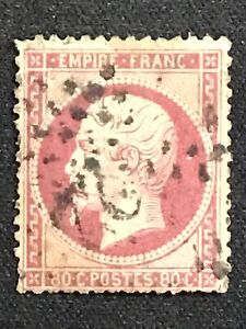 France SC #28 Used Faulty 1862