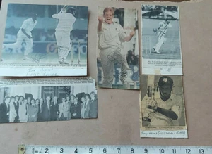 LOTTO LAVORO CRICKET #12 ARTICOLI AUTENTICI FIRMATI COA - AFFARE - FAI UN'OFFERTA - Foto 1 di 6