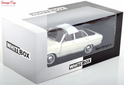 WhiteBox Opel Olympia A White/Matt Black 1967 1/24 Scale - Image 1 of 4