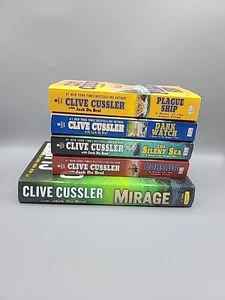 Clive Cussler Lot of 5 Oregon Files 4 Paperbacks 1 Hardcover  - Picture 1 of 11