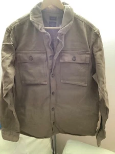 Giacca camicia kaki uomo cotone Buffalo David Bitton nuova con etichetta taglia L - Foto 1 di 6