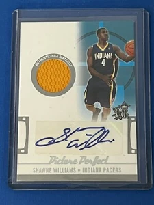 Shawne Williams 2006-2007 Topps Big Game Pacers PPJSA-SWI firmado automáticamente RC/199 - Imagen 1 de 7