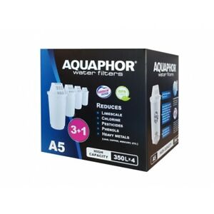 Pack 4x ORIGINAL AQUAPHOR Filterkartuschen A5 (350l), einzigartige Technologie
