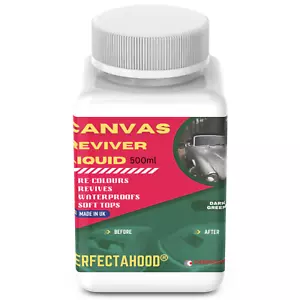 Capós convertibles de lona verde líquido con tapa blanda, 500 ml tintes tapa blanda - Imagen 1 de 11