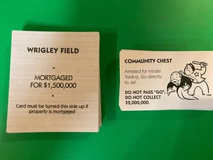 MONOPOLY HERE and NOW COMPLETE SET OF Board Game CARDS(excellent)~ship free - Bild 1 von 1