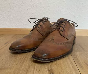 MELVIN & HAMILTON Mens Shoes Brown EU41 (7) Leather - Picture 1 of 9