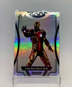 Disney 100 2023 "IRON MAN MARK XLIII" Silver Refractor Marvel Kakawow Holo - Picture 1 of 2