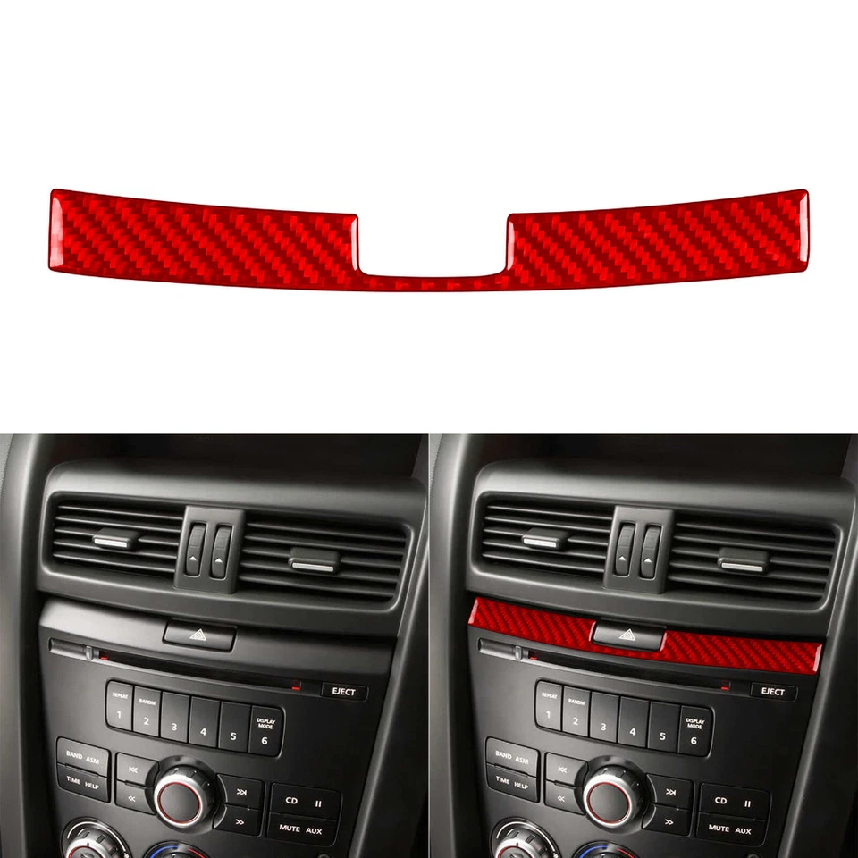 Real Carbon Fiber Interior Emergency Lights Trim For Pontiac G8 08-09 - Imagem 1 de 4