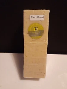 Cherry Almond Handmade Soap Loaf Precut 9 BARS-Free Shipping - Picture 1 of 5