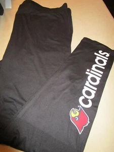 NWT 4HER BLACK LEGGINGS YOGA PANTS RUNNING WORKOUT LOUISVILLE CARDINALS 2XL ** - Picture 1 of 2