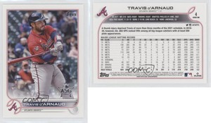 2022 Topps Series 1 All-Star Game Foil Travis d'Arnaud #4