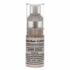 Sugarflair Pompe Spray Glitter Dust -sombre Or
